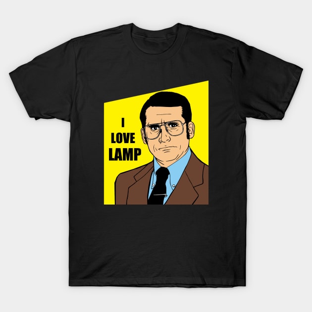 I love lamp T-Shirt by buby87